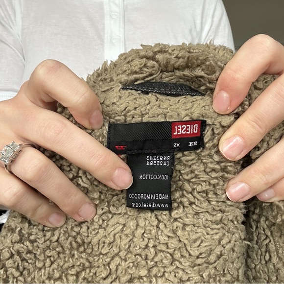 Diesel Sherpa Jacket - Picture 9 of 14